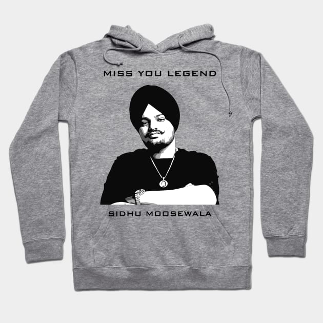 Sidhu moosewala Hoodie by A Jersey Store